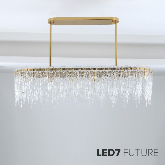 Ritz - Liquid Rain Line Chandelier